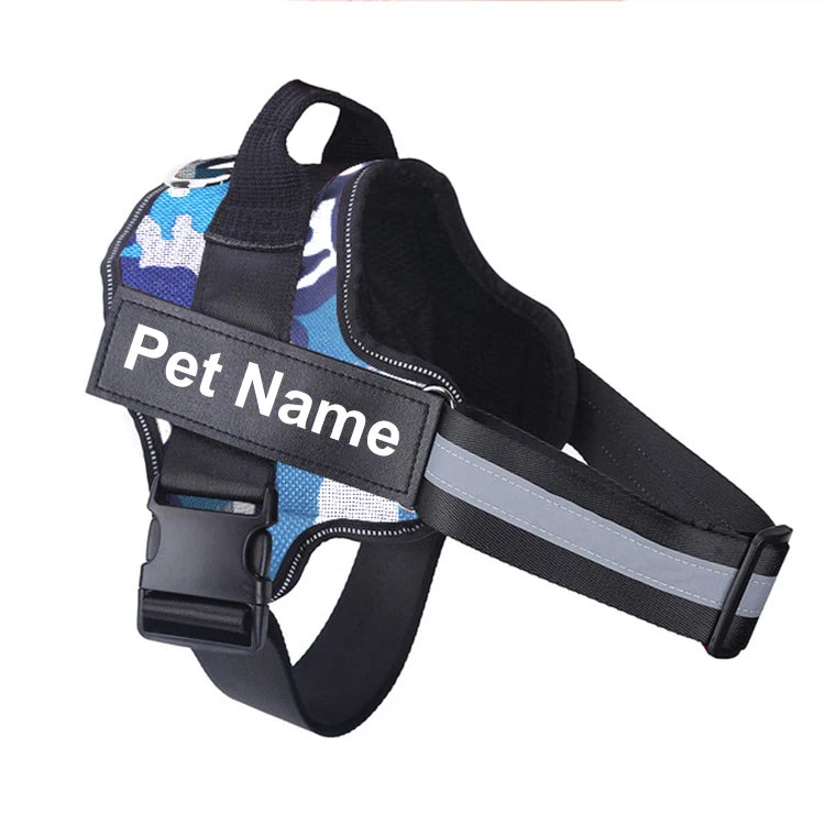 Adjustable Reflective Dog Harness