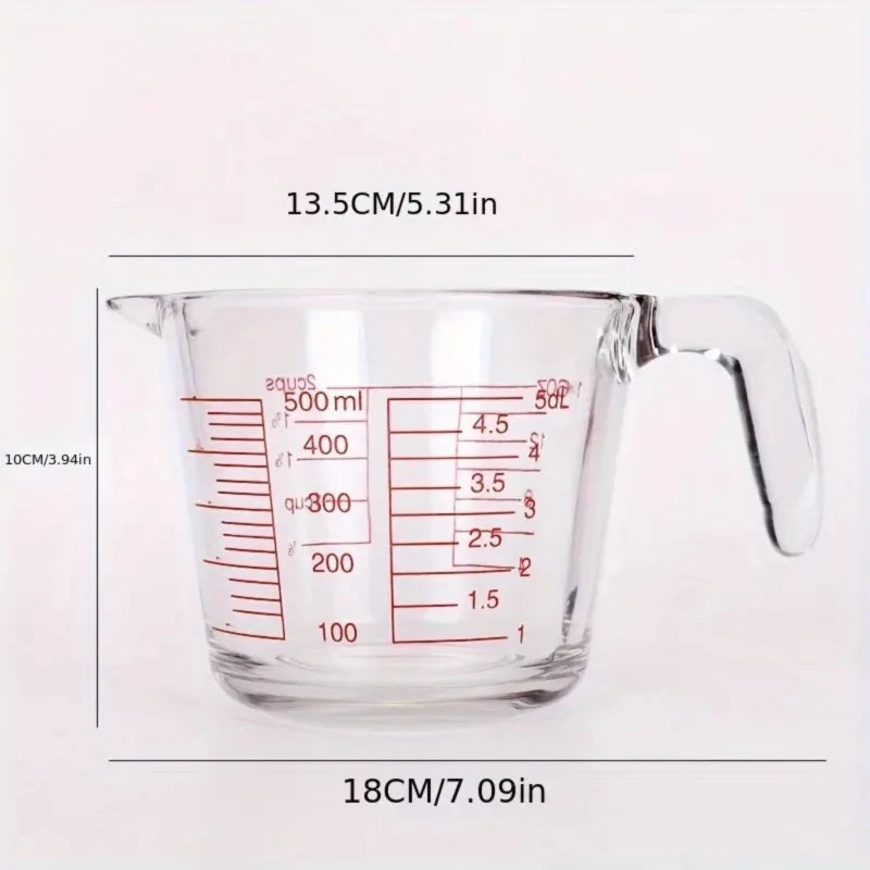 Borosilicate Glass Measuring Cup