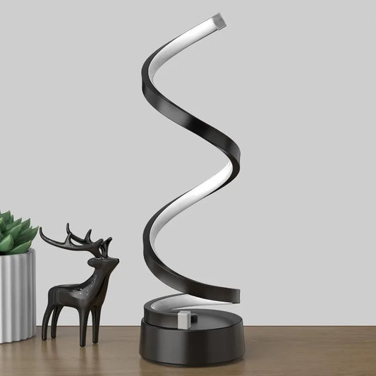 Bendable Spiral LED Table Lamp