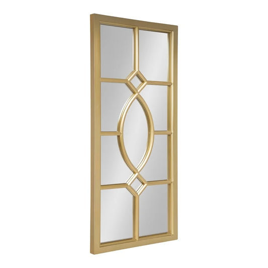 Elegant Trellis Design Accent Mirror
