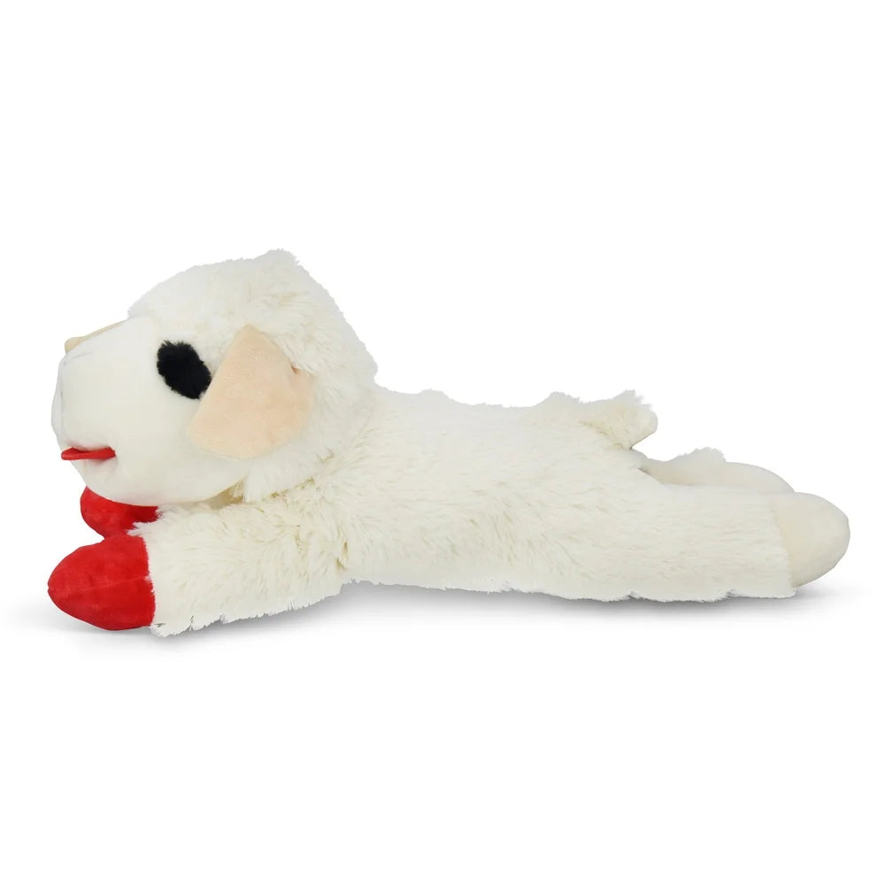 Plush Jumbo Lamb Chop  Dog Toy with Squeaker