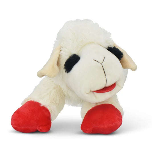Plush Jumbo Lamb Chop  Dog Toy with Squeaker