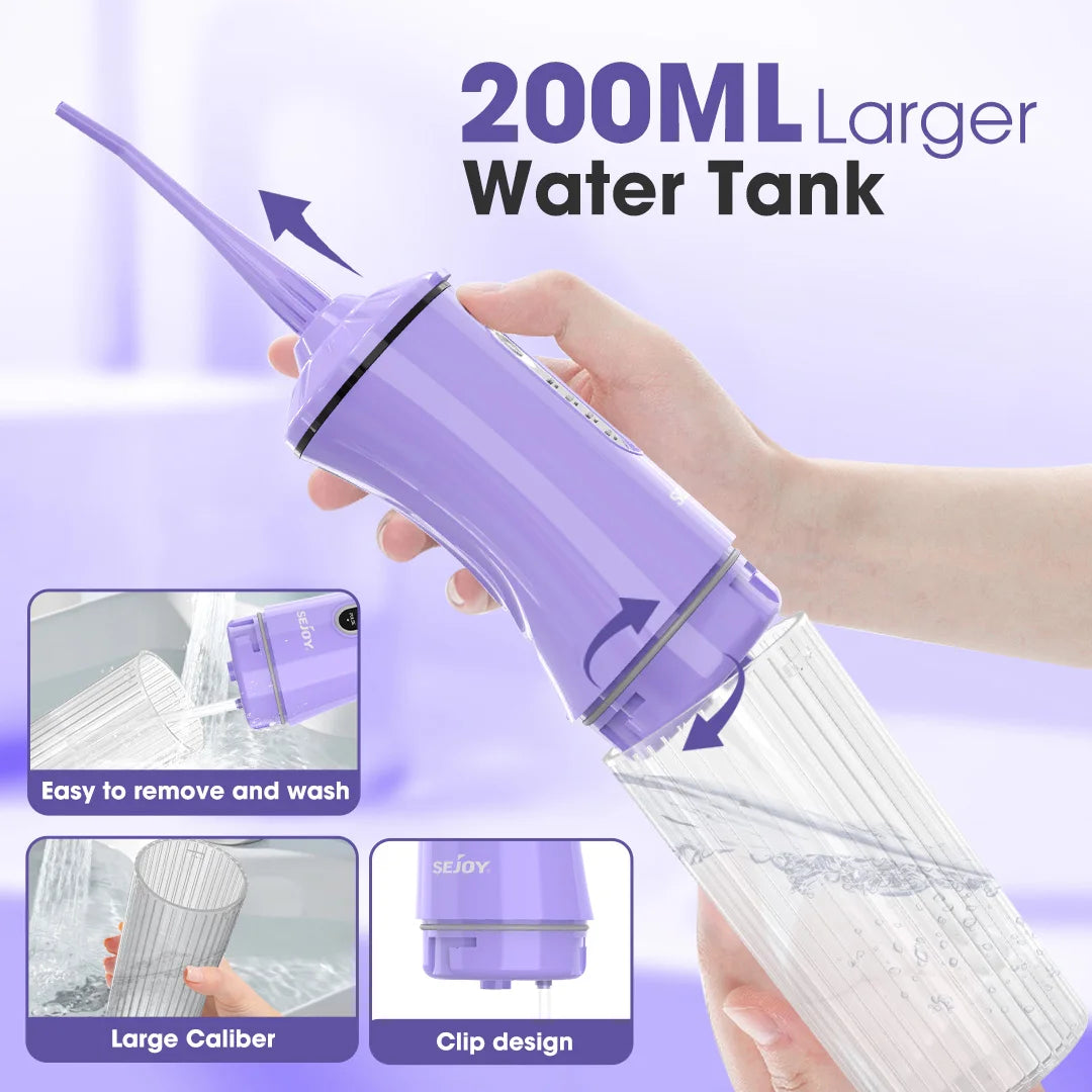 Purple Dental Water Flosser