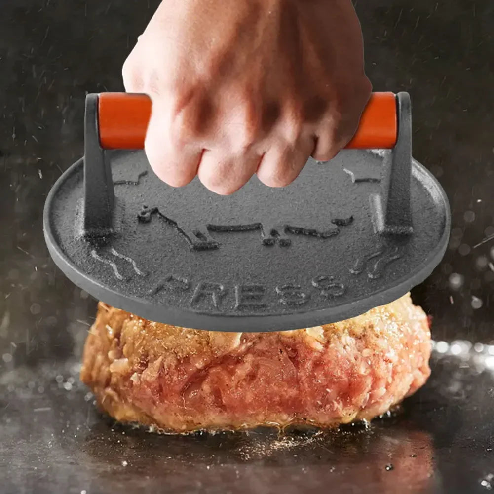 Heavy-Duty Circular Meat Press
