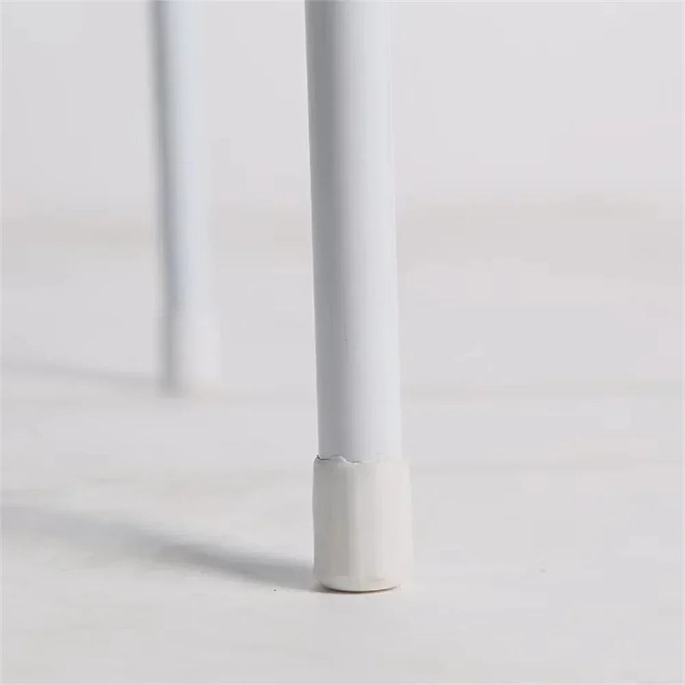 White Iron Toilet Storage Rack
