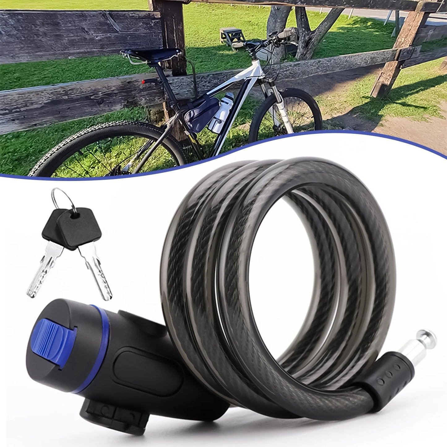 Premium Bicycle Key Lock