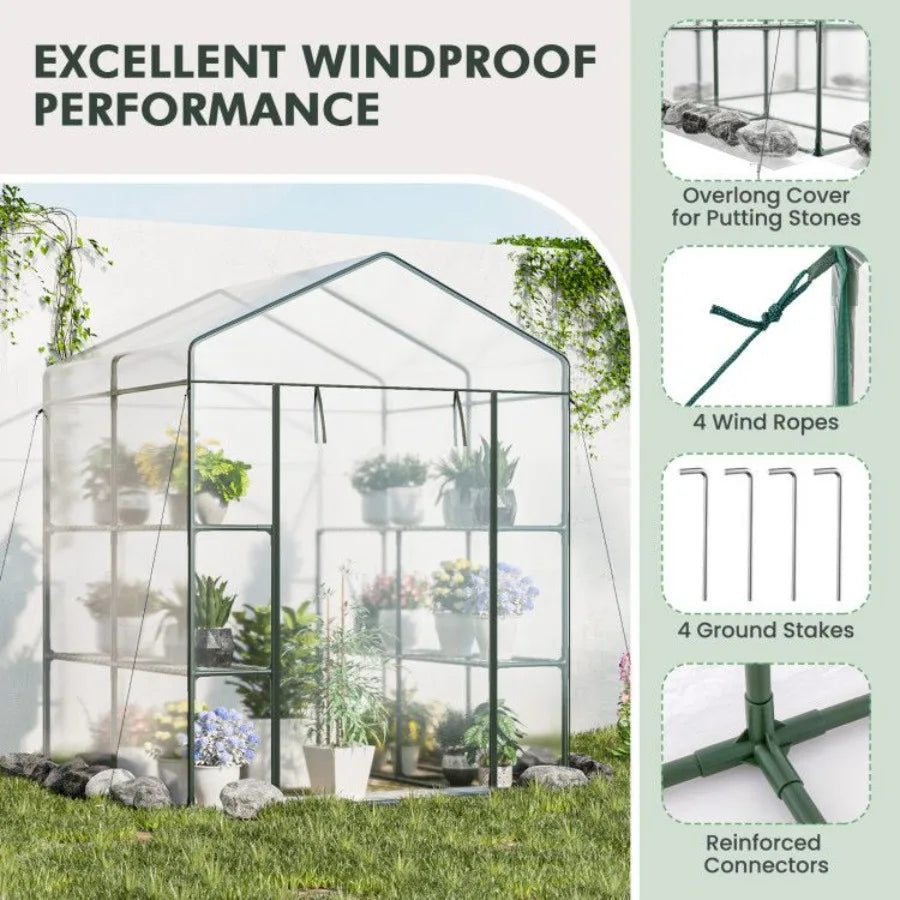 Walk In Gardening Greenhouse