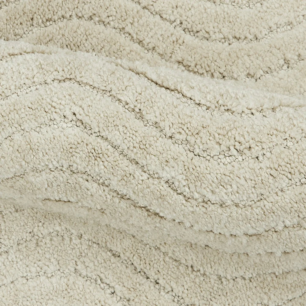 Tufted Waves 2 Piece Bath Rug Set