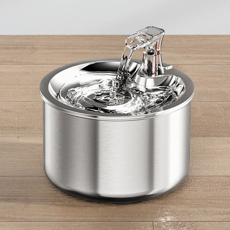 Stainless Steel Pet Water Fountain
