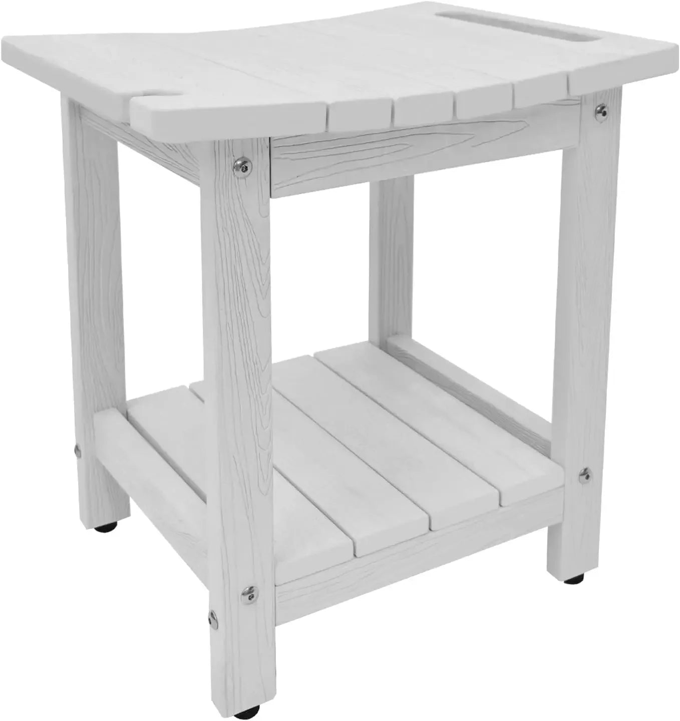 Sturdy 2-Tier Shower Stool