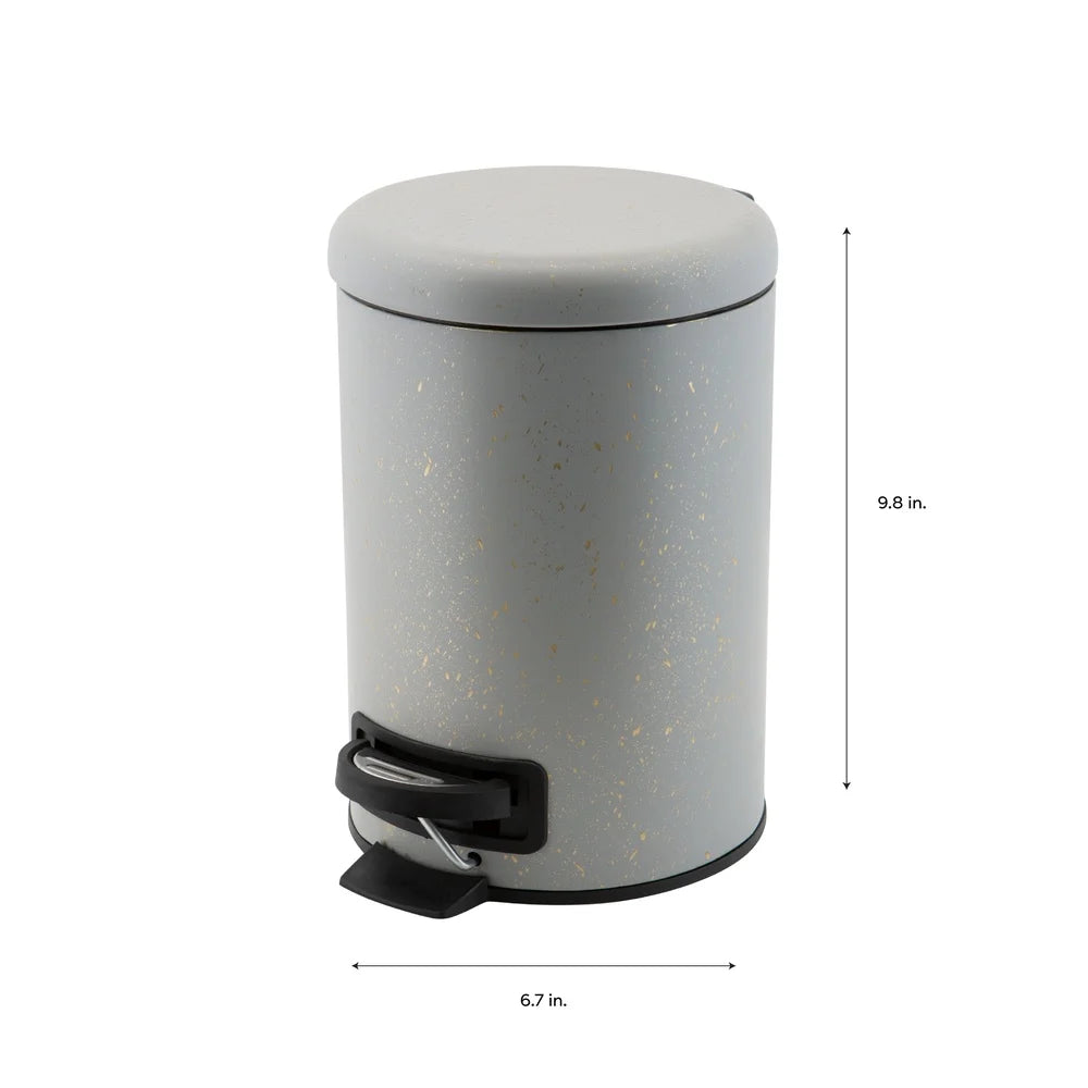 Decorative Step Pedal Wastebasket