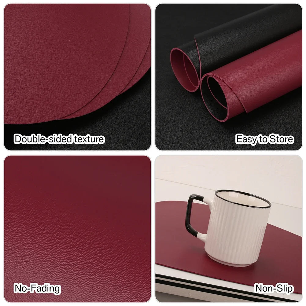 Dual-Sided Placemat and Coaster Sets