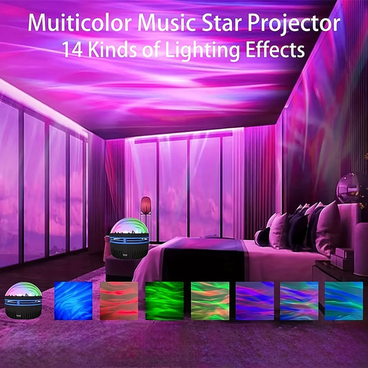 Aurora Borealis Sky Projector with Remote