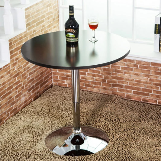 Adjustable Round Metal Table