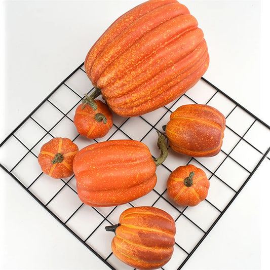 Decorative Foam Pumpkin Set