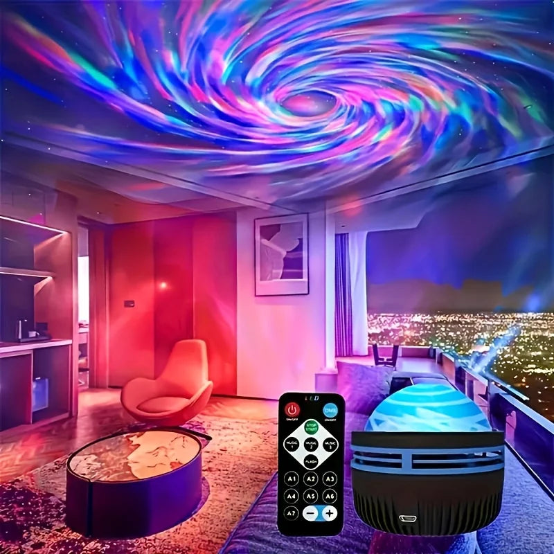 Aurora Borealis Sky Projector with Remote