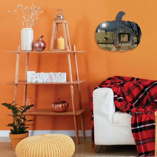 Wooden Pumpkin Wall Art