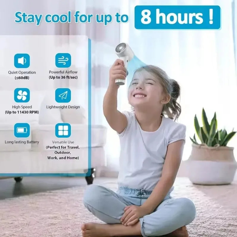 Foldable Handheld Portable Fan