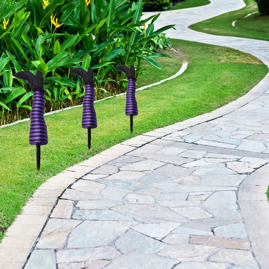 Upside Down Witch Legs Decoration