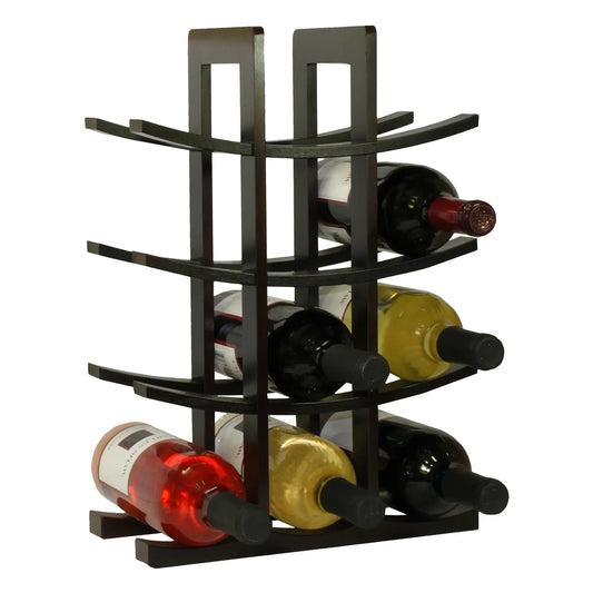 Asian Bamboo Wine Rack