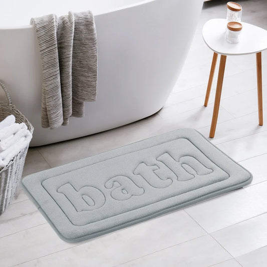 Memory Foam Absorbent Bath Mat