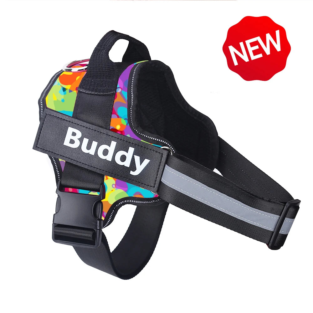 Adjustable Reflective Dog Harness