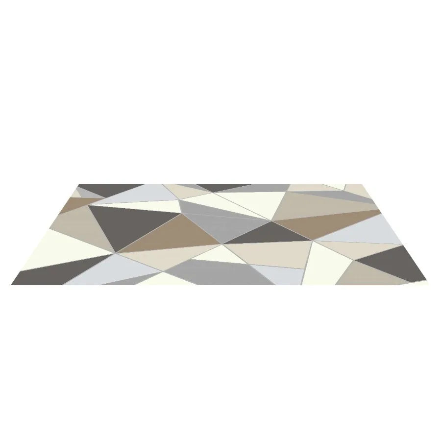 Soft Abstract Area Rug 5' x 7'