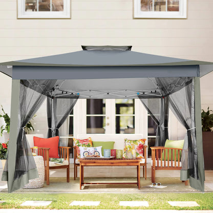 Portable Gazebo with Mosquito Netting