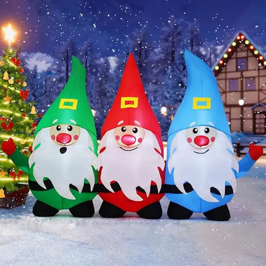 Inflatable Outdoor Gnomes Decoration