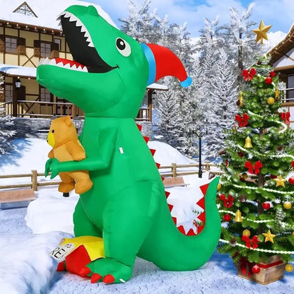 Inflatable Happy Dinosaur Decoration