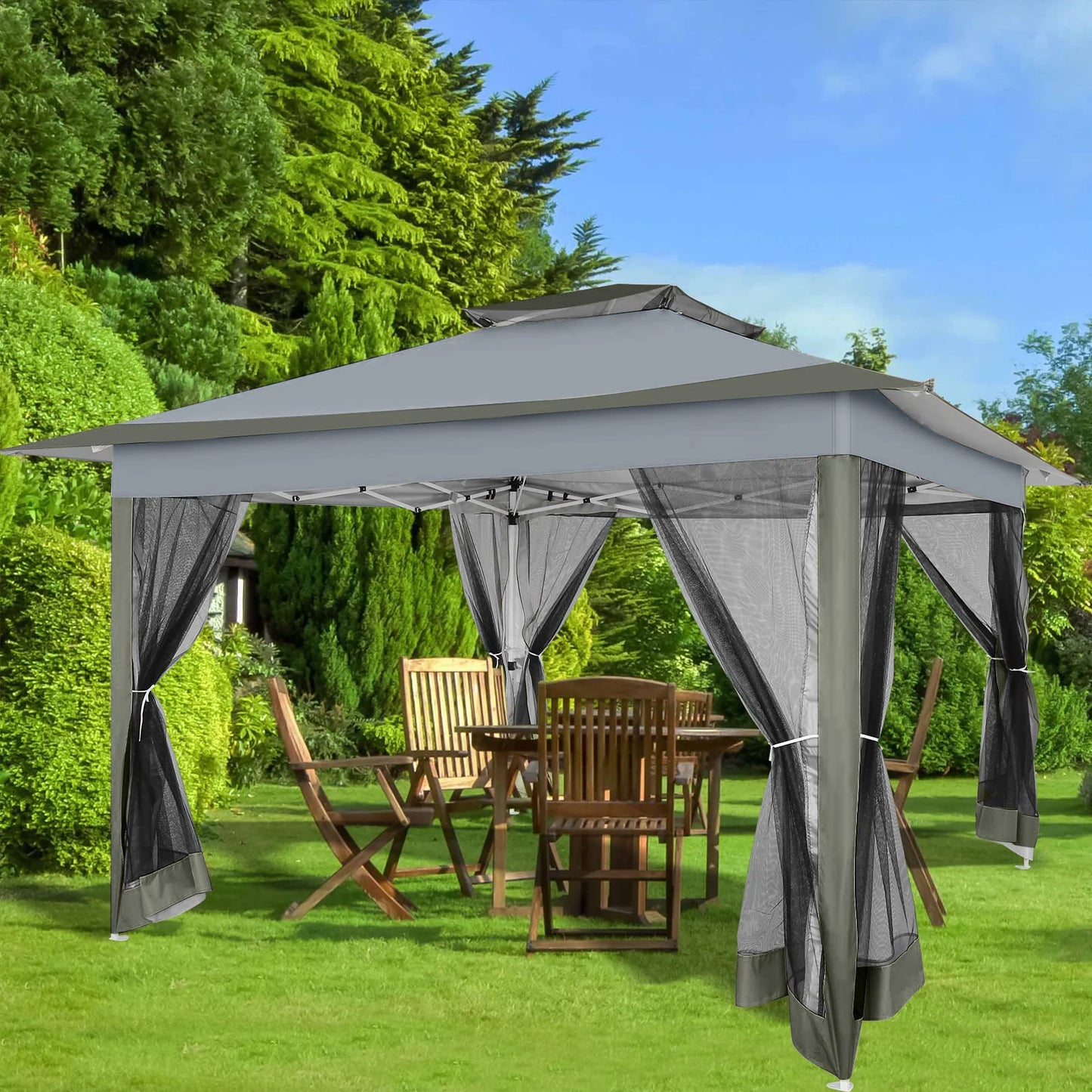 Portable Gazebo with Mosquito Netting