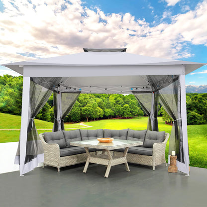 Portable Gazebo with Mosquito Netting