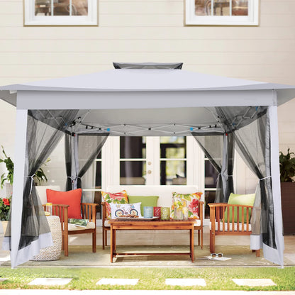 Portable Gazebo with Mosquito Netting