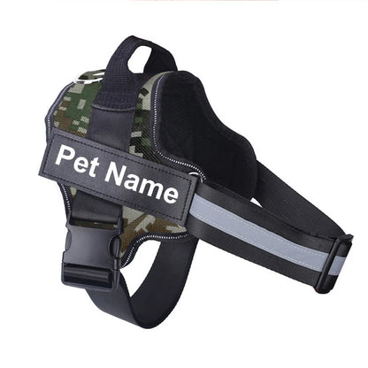 Adjustable Reflective Dog Harness