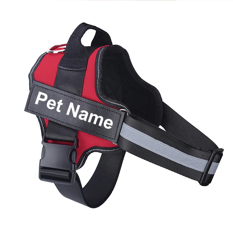 Adjustable Reflective Dog Harness