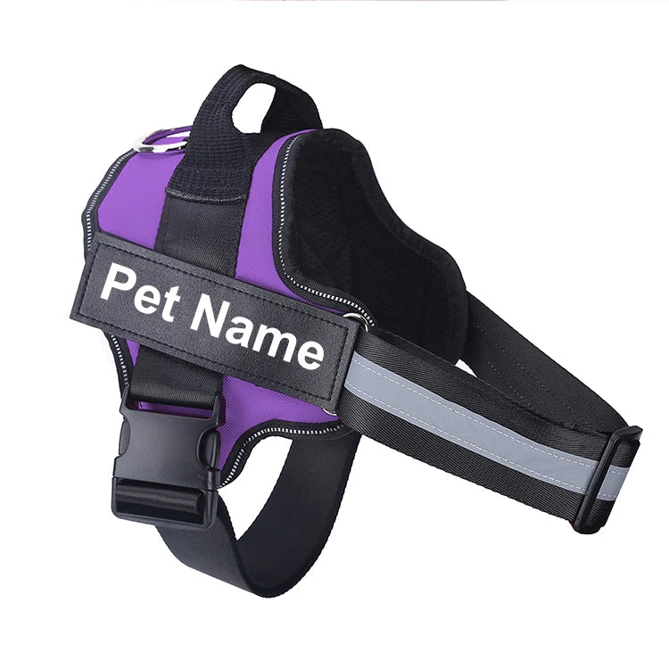 Adjustable Reflective Dog Harness