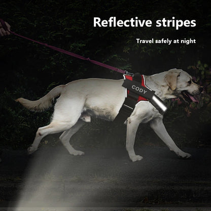 Adjustable Reflective Dog Harness