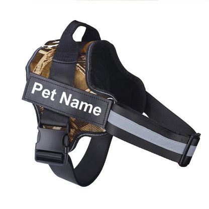 Adjustable Reflective Dog Harness