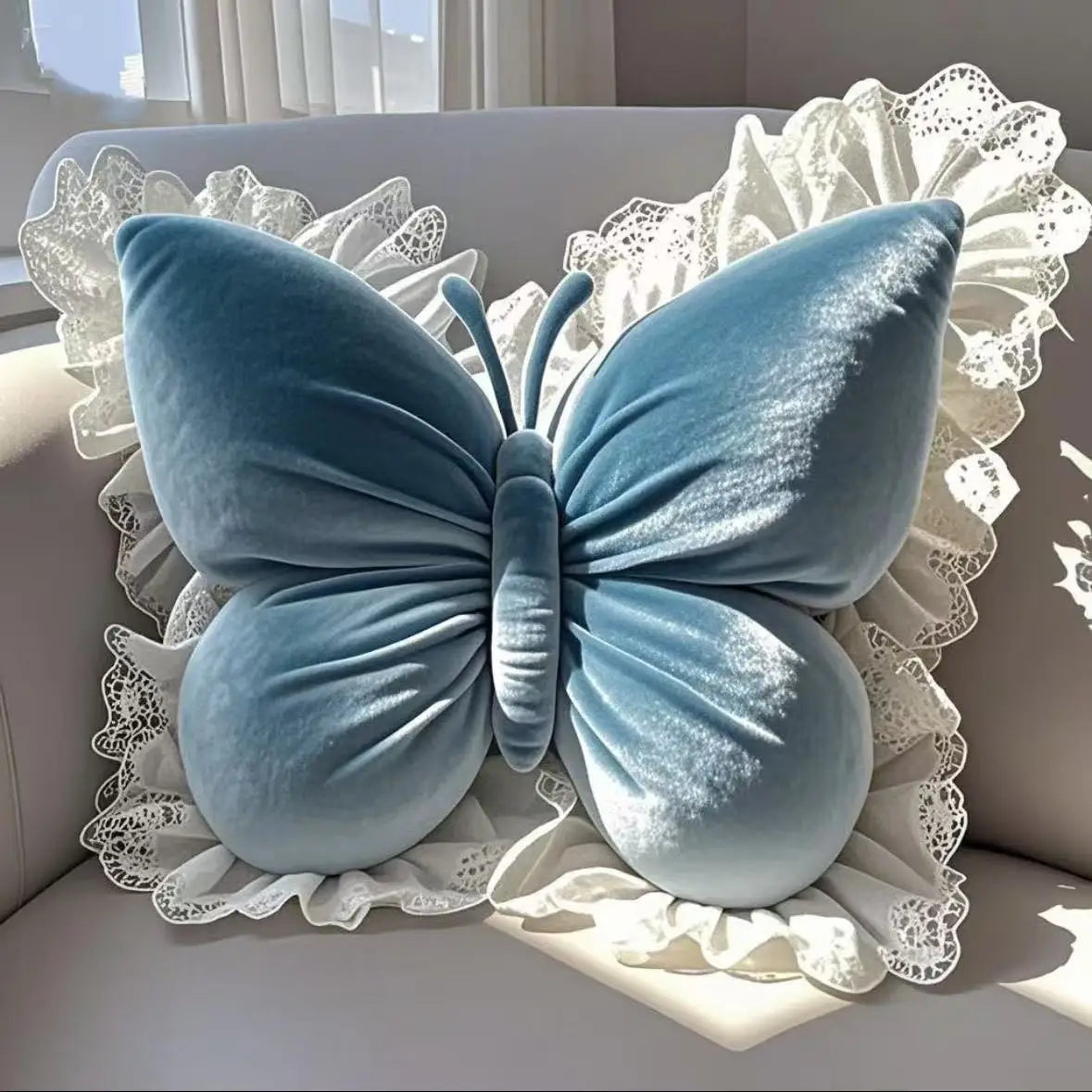 Princess Butterfly Pillow Cushion