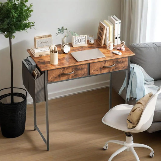 Computer Desk with 2 Drawers