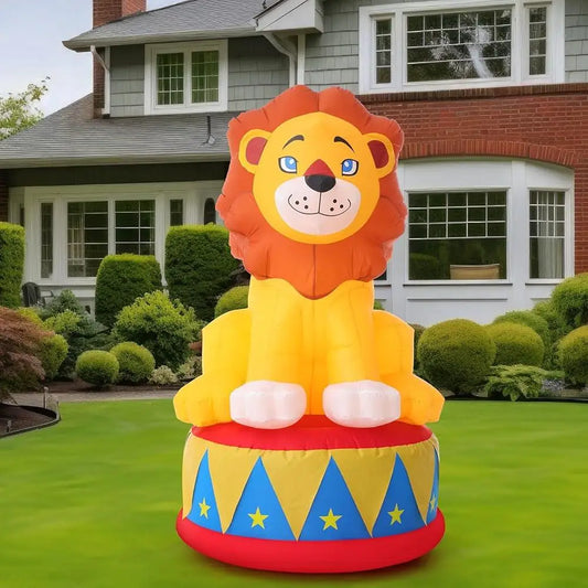 LED Inflatable Circus Lion