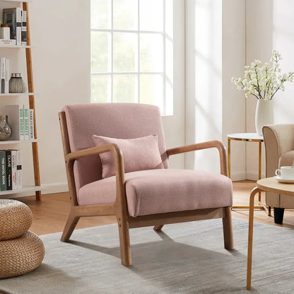 Comfortable Wood Frame Chair
