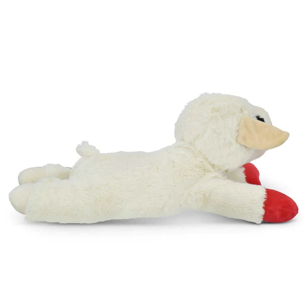 Plush Jumbo Lamb Chop  Dog Toy with Squeaker