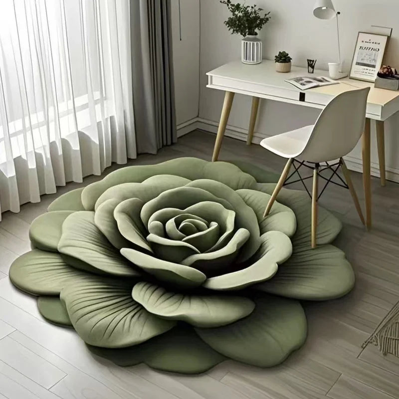 2D Floral Floor Mats