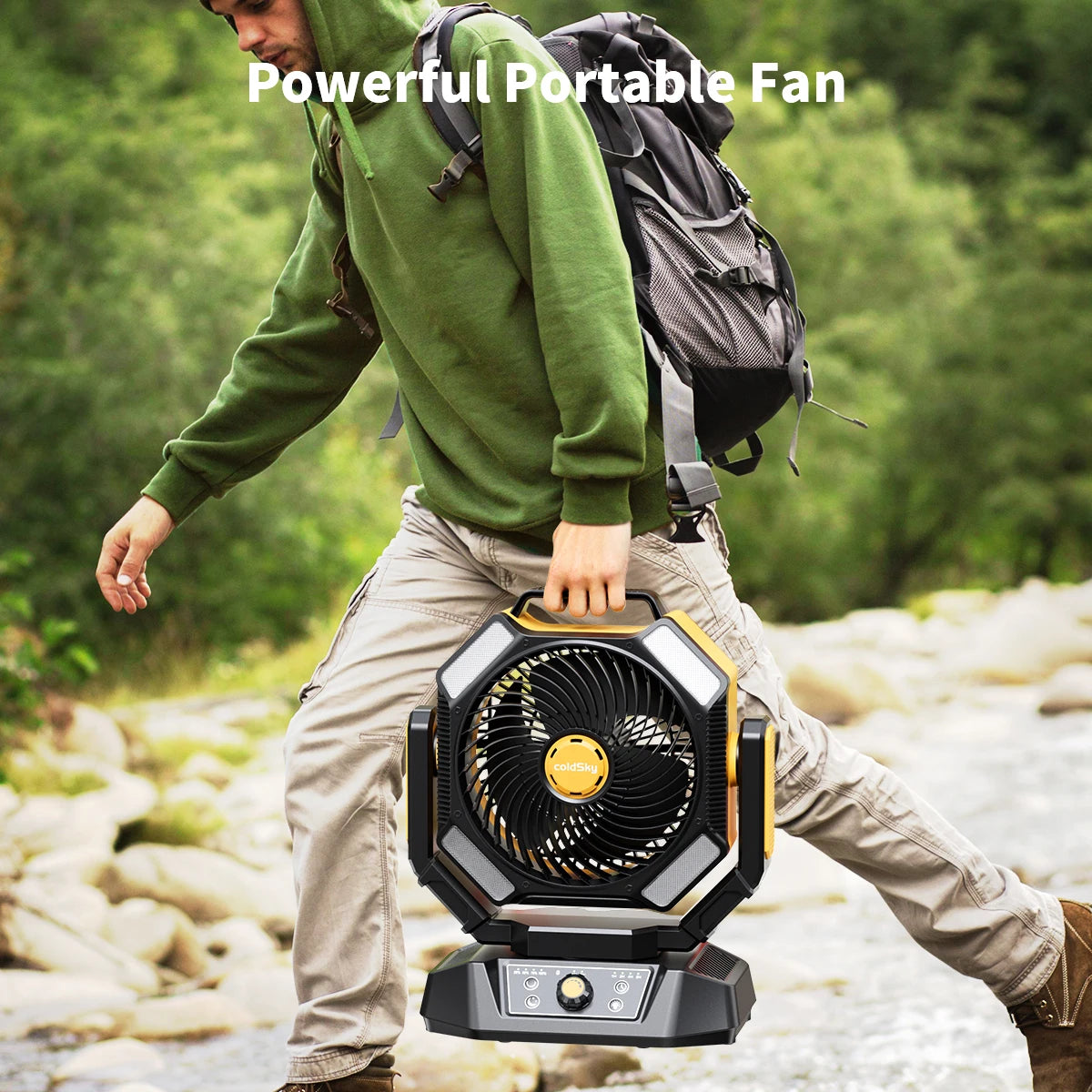 Battery Operated Portable Camping Fan