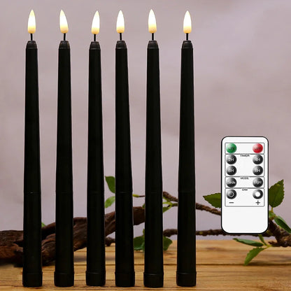 Flameless Electronic Black Candles