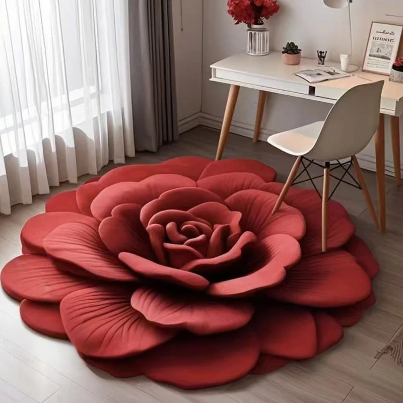 2D Floral Floor Mats