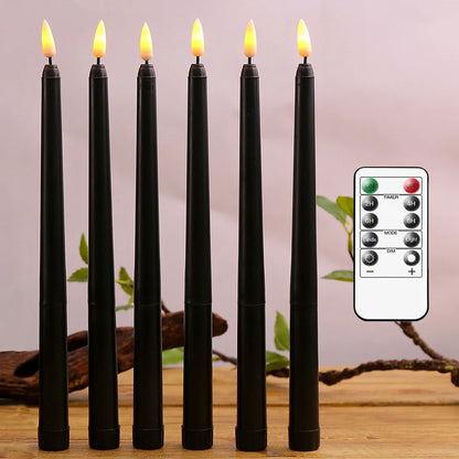 Flameless Electronic Black Candles