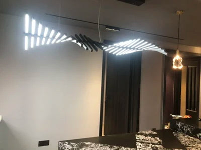 Modern LED Staircase Chandelier