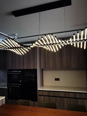 Modern LED Staircase Chandelier